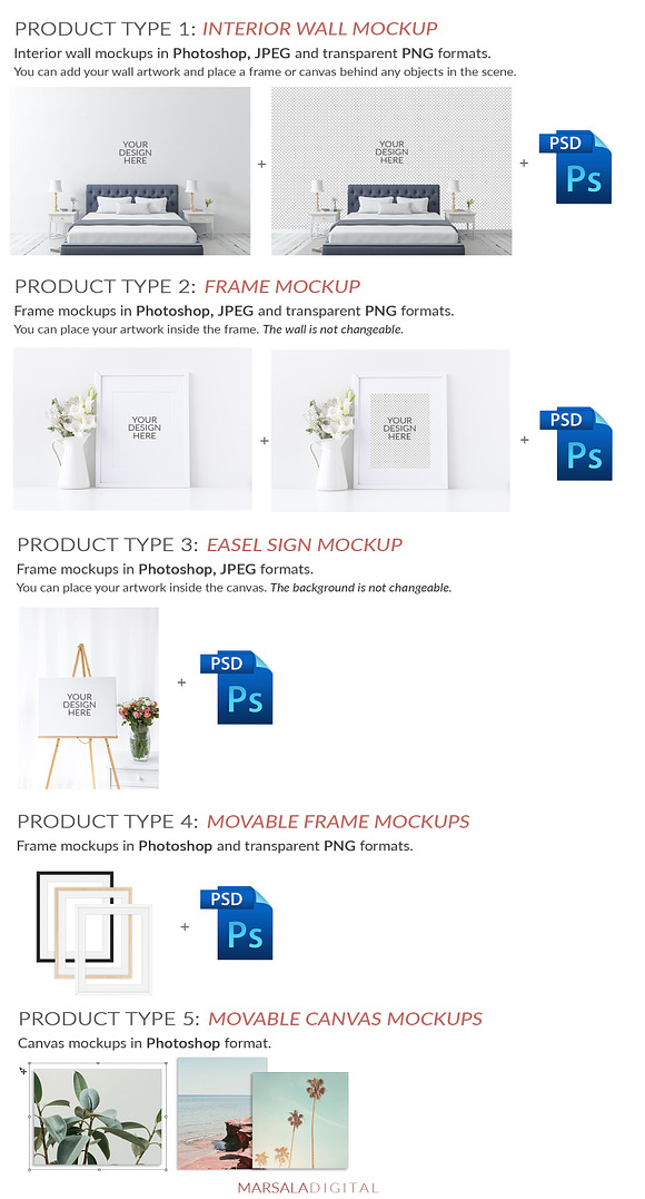 Massive Wall & Frame Mockup Bundle 2 in Mockup Templates - product preview 1