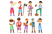 Pirate vector piratic character
