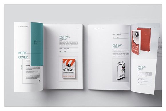 Graphic Design Portfolio Template in Brochure Templates - product preview 20