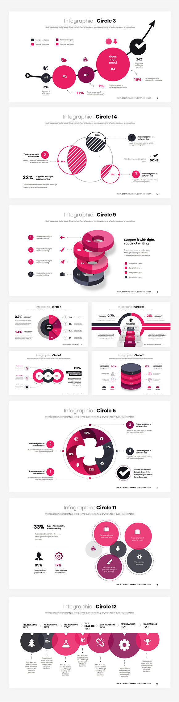 Circle Infographic PowerPoint in PowerPoint Templates - product preview 4