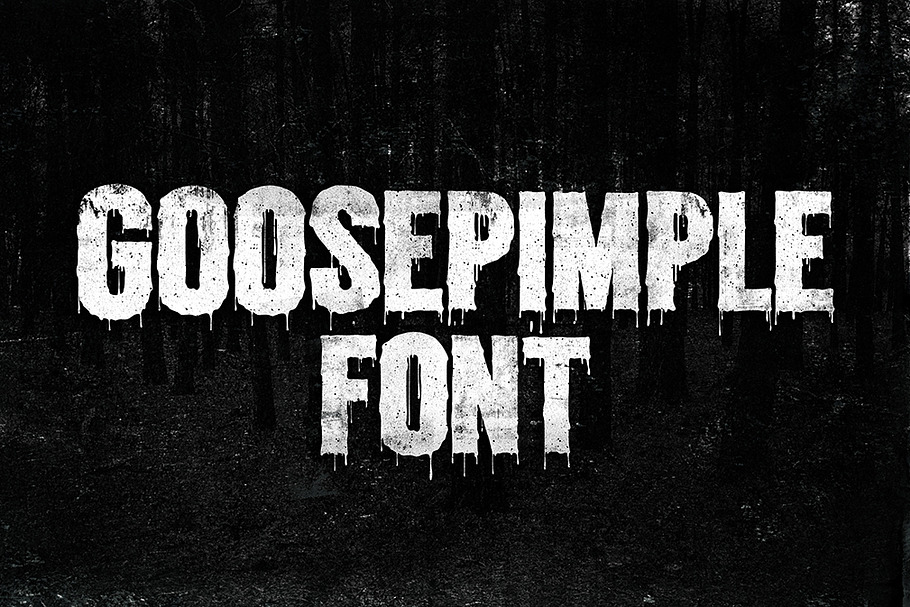 GRUNGE HALLOWEEN  FONT in Halloween Fonts - product preview 8