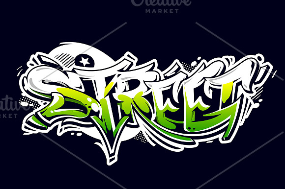Street Art | Graffiti Lettering in Illustrations - product preview 5