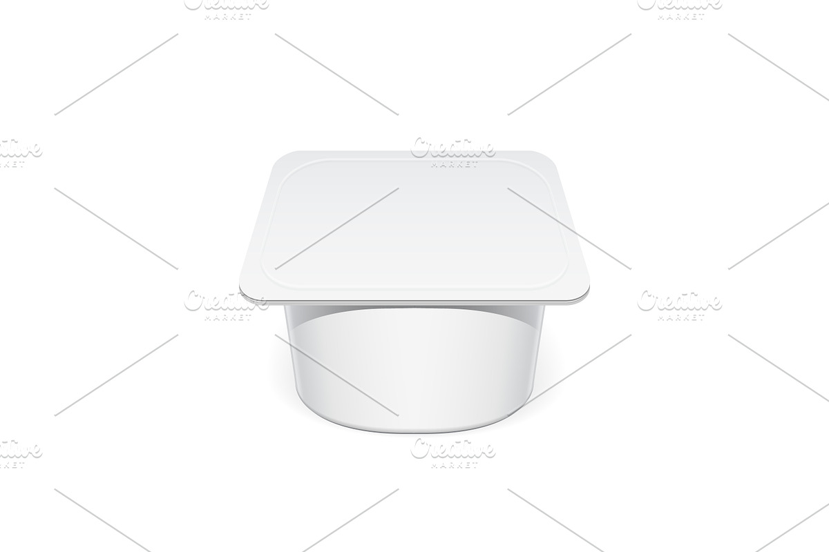 Realistic White Mock up blank plasti in Product Mockups - product preview 8