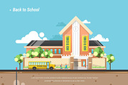 Back to School-Landscape & Building