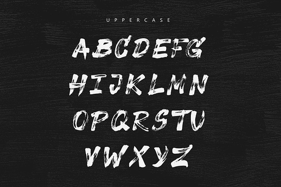 Shuher Brush Font in Chalkboard Fonts - product preview 3