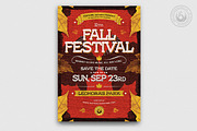 Fall Festival Flyer Template V2