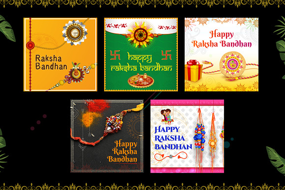 10 Raksha Bandhan Instagram Banners in Instagram Templates - product preview 2
