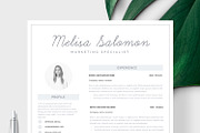 Resume Template 1, 2 page Melbourne