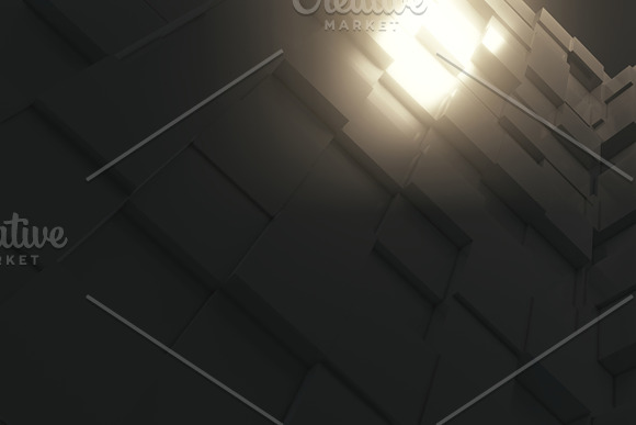 Cube Tunnel Backgrounds in Textures - product preview 6