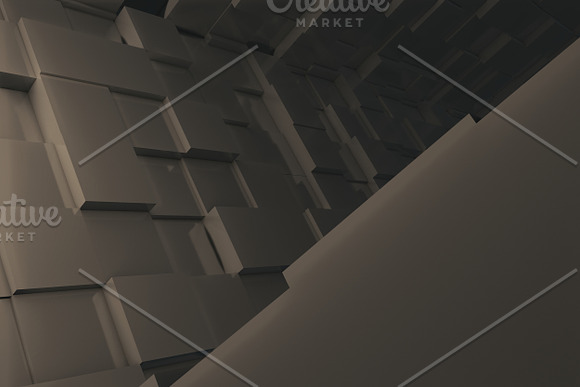 Cube Tunnel Backgrounds in Textures - product preview 8