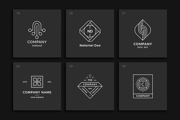 30 Stylish Logos in Logo Templates - product preview 7
