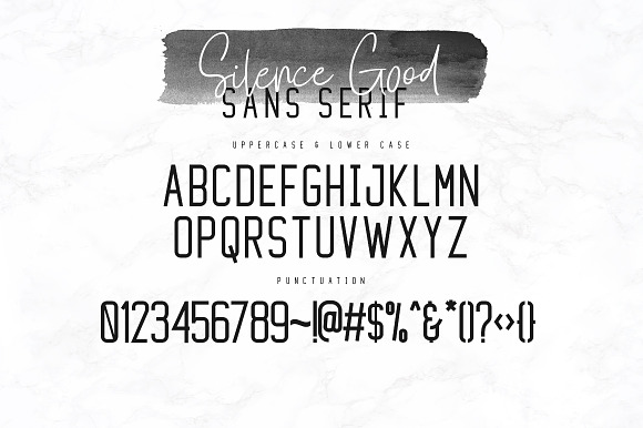 Silence Good - Font Duo! in Script Fonts - product preview 4