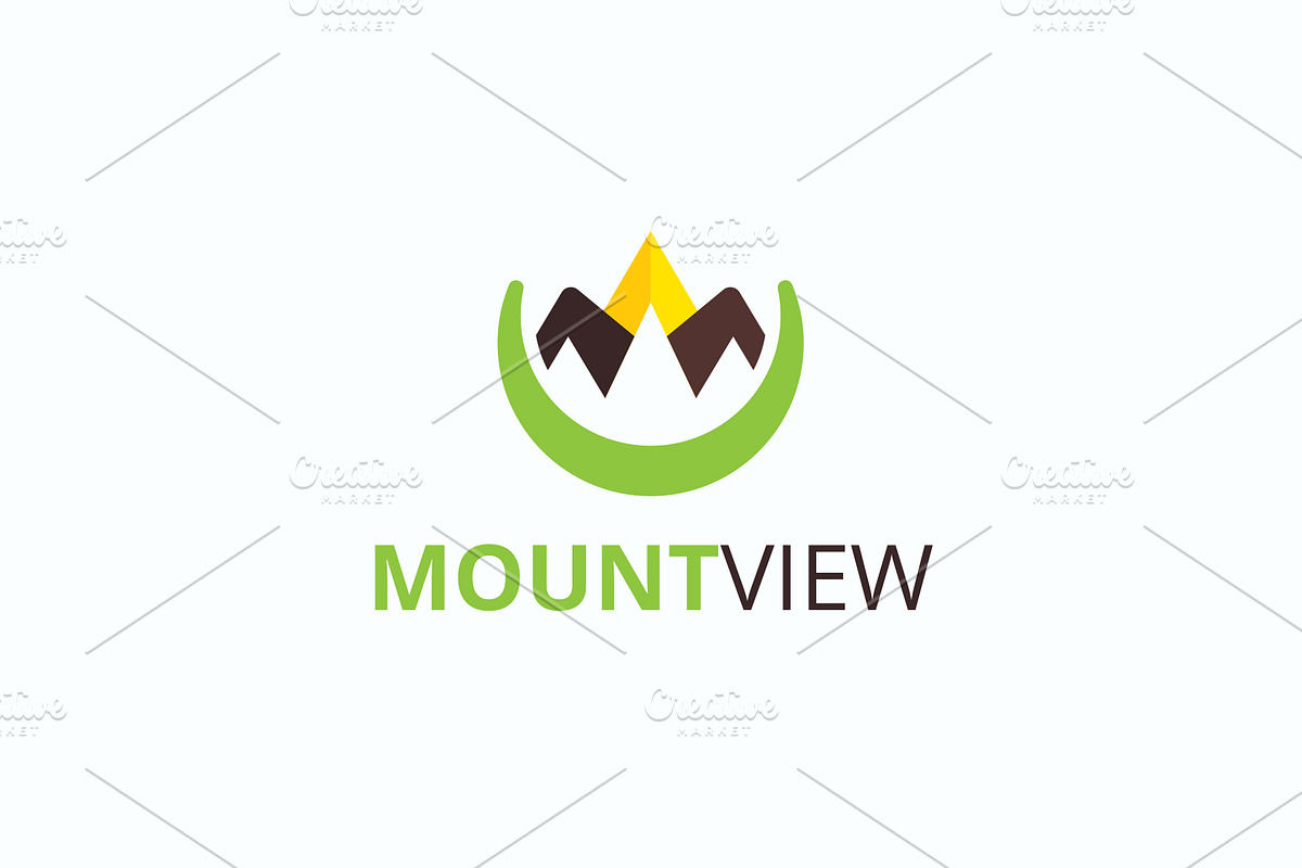Mount View Logo in Logo Templates - product preview 8