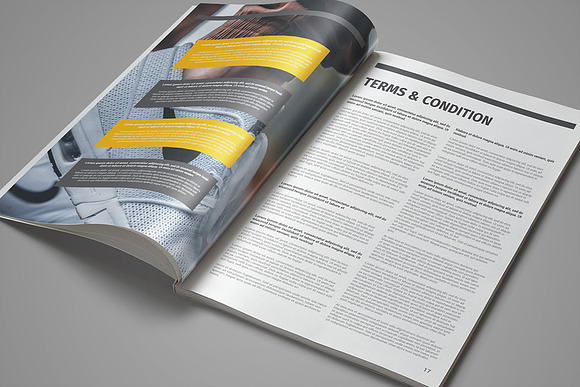 Annual Report Template in Brochure Templates - product preview 11