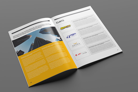 Annual Report Template in Brochure Templates - product preview 13