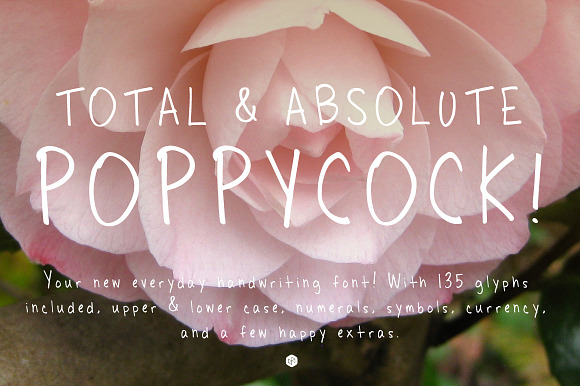Poppycock in Display Fonts - product preview 1
