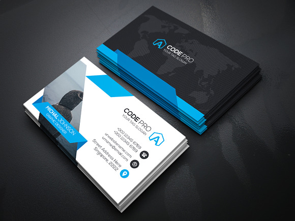 Personal Business Card in Business Card Templates - product preview 1
