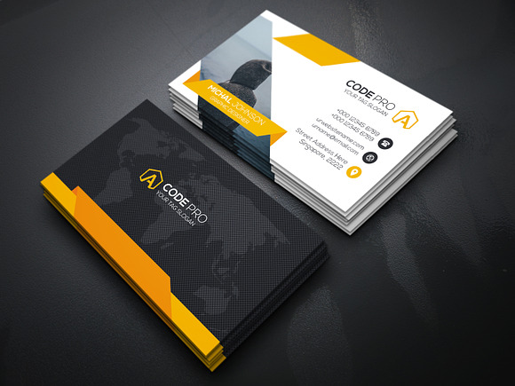 Personal Business Card in Business Card Templates - product preview 2