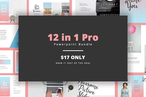 12 in 1 Pro Powerpoint Bundle in PowerPoint Templates - product preview 24