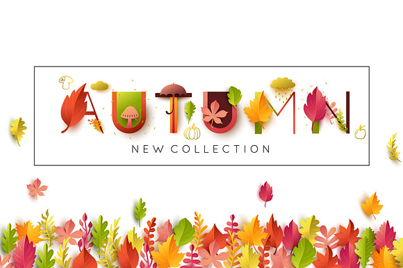Autumn alphabet in Objects - product preview 5