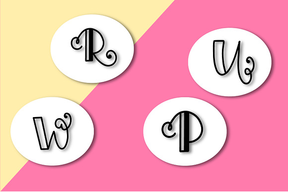 Initially - A Monogram Initial Font in Display Fonts - product preview 6