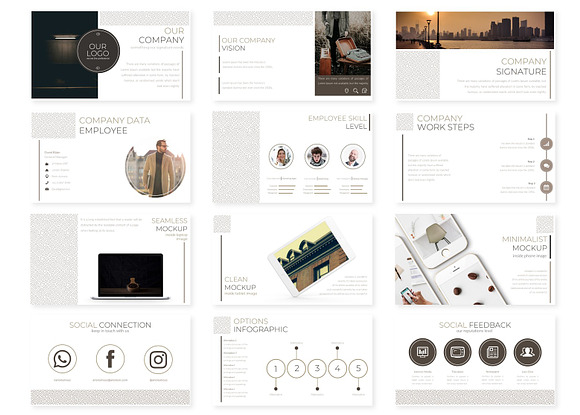 Vogue Monal - Google Slides Template in Google Slides Templates - product preview 2