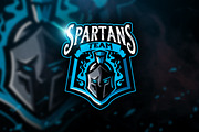 Spartans Team - Mascot & Esport Logo
