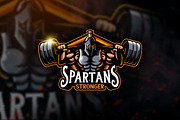 Spartans Stronger - Mascot & Esport 