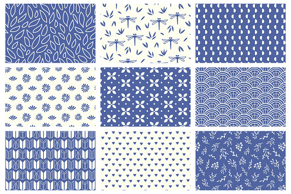 36 Japanese Seamless Vector Patterns in Patterns - product preview 10