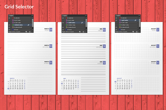 Weekly Planner 2019 (WP040-19) in Stationery Templates - product preview 2