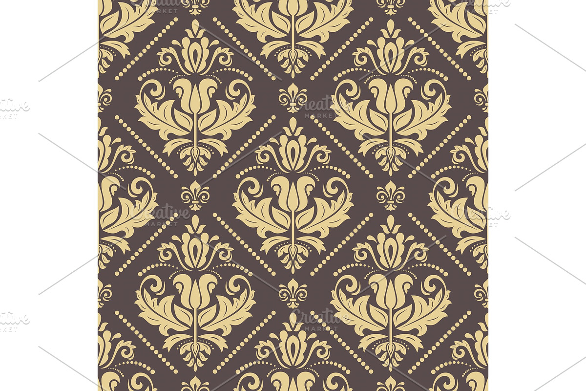 Classic Seamless Vector Pattern in Patterns - product preview 8