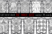 The Magic Gate Tarot Deck vector