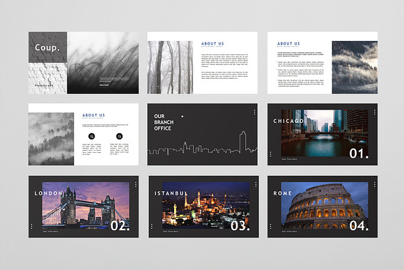 Coup - Powerpoint Template in PowerPoint Templates - product preview 1