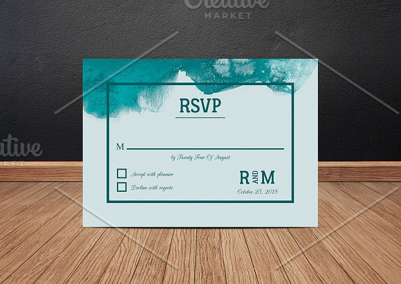 Wedding Invitation in Wedding Templates - product preview 5