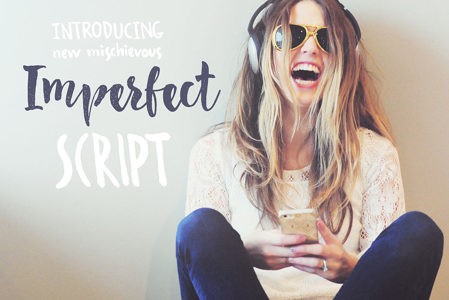 Imperfect Calligraphy Script in Script Fonts - product preview 8