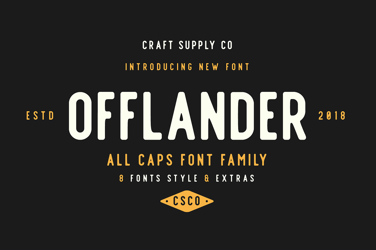 Offlander - Font Family in Sans-Serif Fonts - product preview 8