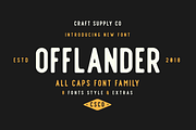 Offlander - Font Family