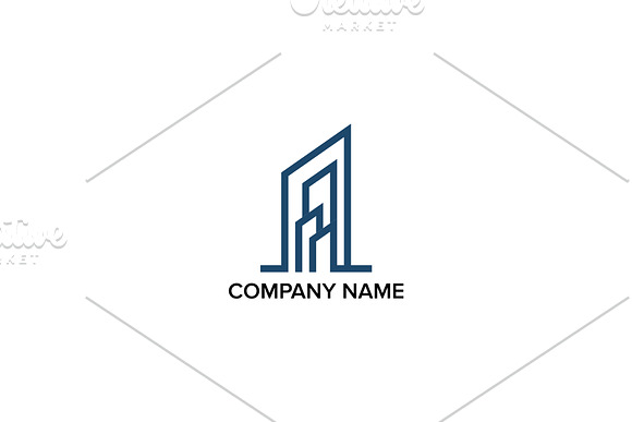 Building logo design in Logo Templates - product preview 1