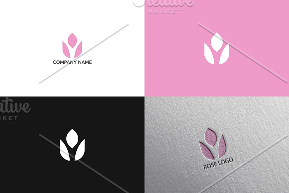 Flower logo design in Logo Templates - product preview 1
