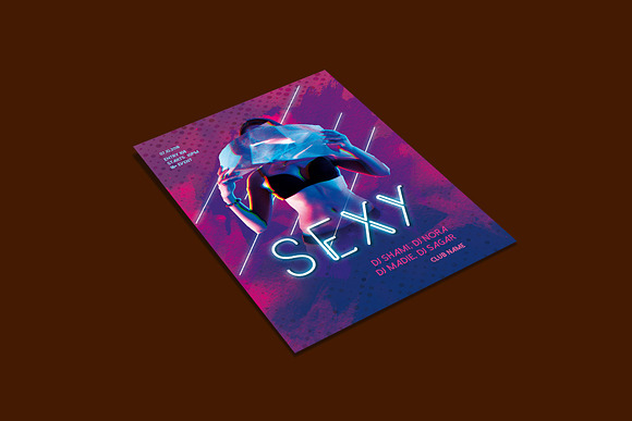 Sexy Party Flyer  in Flyer Templates - product preview 3