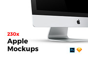 230x Apple Mockups Bundle