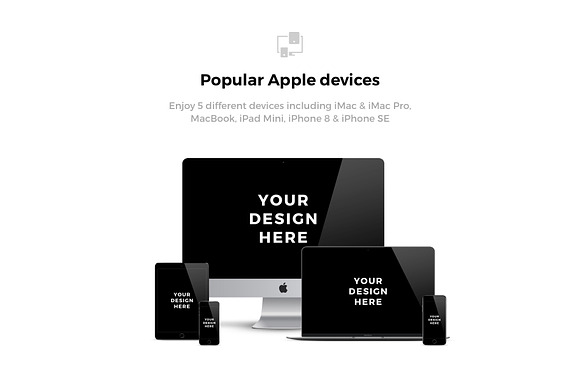 230x Apple Mockups Bundle in Mobile & Web Mockups - product preview 1