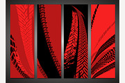 Tire Banners set