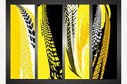 Tire Banners set