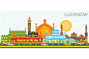 Lucknow India City Skyline 