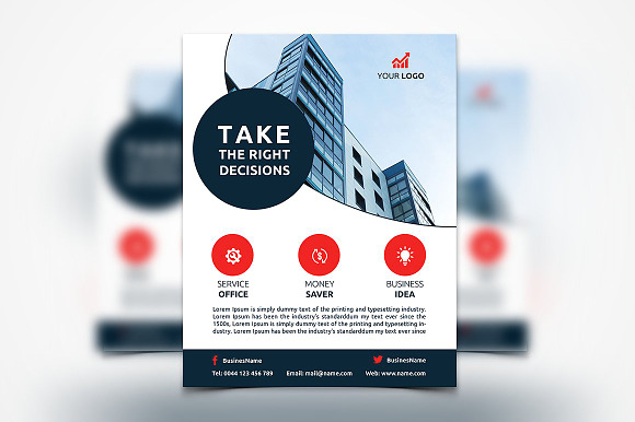 Business Flyers in Flyer Templates - product preview 4