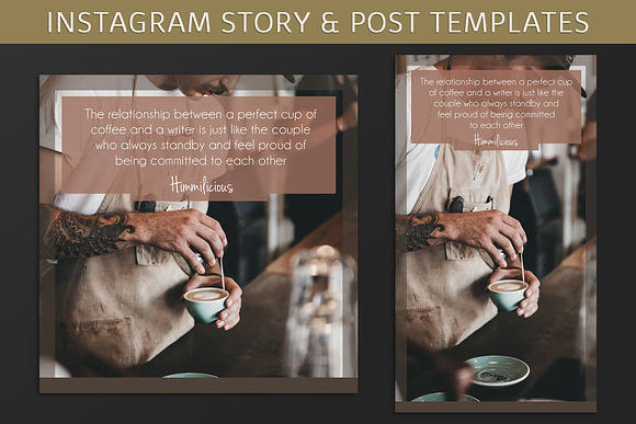 Instagram Post & Story Templates in Instagram Templates - product preview 3