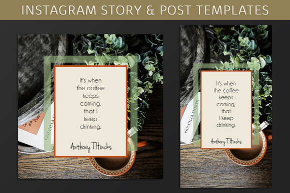 Instagram Post & Story Templates in Instagram Templates - product preview 4