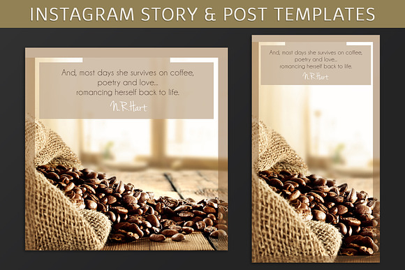 Instagram Post & Story Templates in Instagram Templates - product preview 6