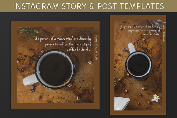 Instagram Post & Story Templates in Instagram Templates - product preview 9
